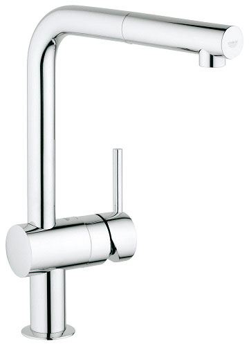 Смеситель Grohe Minta 32168000 для кухни выдвижной излив