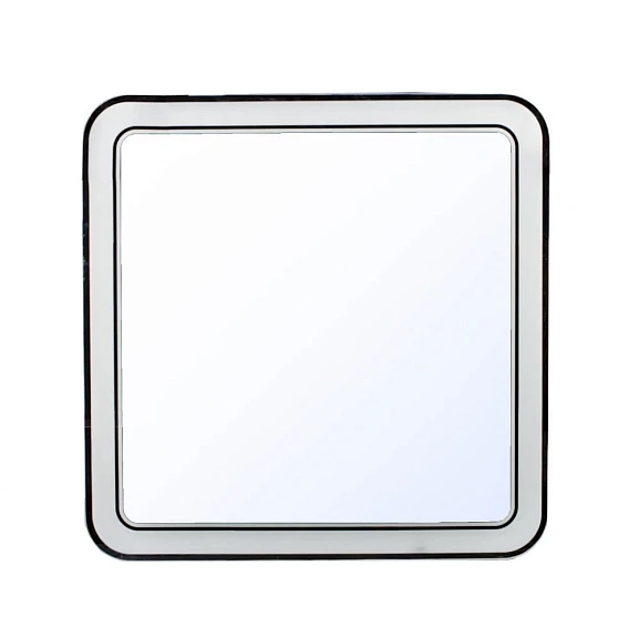 Зеркало Style Line Атлантика 60*60 с Led-подсветкой инфракрасный выключатель, часы
