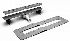 Душевой лоток Radaway 5L065A/5R065R 650 с дизайн-решеткой под плитку 8-12 мм