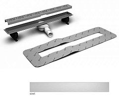 Душевой лоток Radaway 5L065A/5R065S 650 с дизайн-решеткой под плитку 8-12 мм