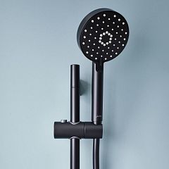 Душевая лейка Jacob Delafon Awaken Geometric черный матовый Душевая лейка Jacob Delafon Awaken Geometric черный матовый