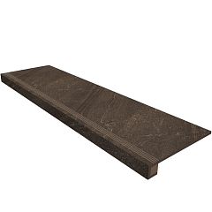 Ступень Estima Gabbro GB04 33*120 неполированная с подступенком 14,5*120