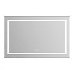 Зеркало BelBagno SPC-KRAFT-1085-685-TCH-WARM 108,5*68,5 черное с Led-подсветкой сенсорный выключатель подогрев