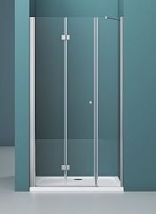 Душевая дверь в нишу BelBagno ALBANO-BS-13 100*198,5 L/R с поддоном 100*90*3,5