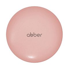 Накладка на слив для раковины ABBER AC0014MP розовая матовая, керамика