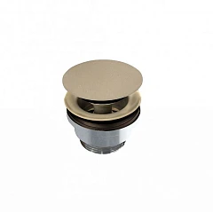 Донный клапан для раковины Kerama Marazzi 230KM.M0.071 клик-клак золотой атласный