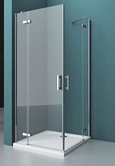 Душевой уголок BelBagno KRAFT-AH-22-90/80-C-Cr-L 90*80*198 (с поддоном TRAY-AS-AH-90/80-30-W)