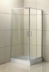 Душевой уголок BelBagno UNO-195-A-2-90-P-Cr 90*90*198 (с поддоном TRAY-AS-A 90*90*3 белый матовый)