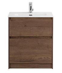 Тумба с раковиной BelBagno Kraft 60 Rovere Tabacco (раковина BB1923-600 60*46*18)