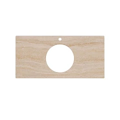 Столешница Kerama Marazzi Plaza 100 Риальто песочный для раковин Artbasin
