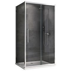 Душевой уголок ABBER Schwarzer Diamant AG30120H-S60 120*60*195 L/R без поддона