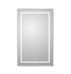 Зеркало BelBagno Kraft SPC-KRAFT-500-800-LED-TCH-WARM 50*80 сатин с Led-подсветкой и функцией антизапотевания