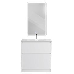 Комплект мебели BelBagno Kraft 39 80 напольный Bianco Opaco (раковина BB800/390ETL)