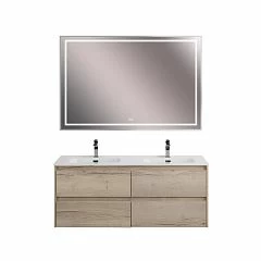 Комплект мебели BelBagno Kraft 120 с четырьмя ящиками Rovere Galifax Bianco