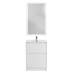 Комплект мебели BelBagno Kraft 60 напольный Bianco Opaco (раковина BB600ETL)