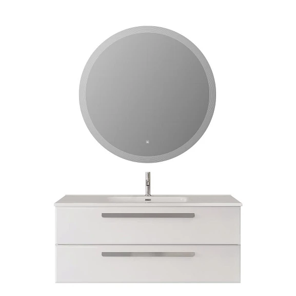 Комплект мебели Cezares Eco-Cer 120 Bianco Opaco (раковина CZR-8095-120)