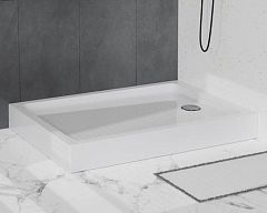 Душевой поддон BelBagno TRAY-BB-AH-120/90-15-W 120*90*15 с сифоном