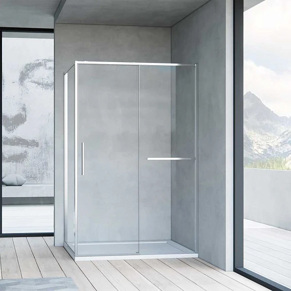 Душевой уголок Vincea Slim Soft 110*100*200 с доводчиком L/R без поддона