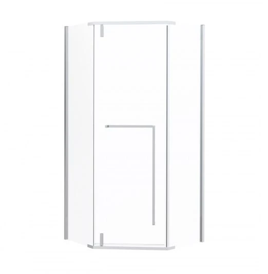 Душевой уголок Esbano Surf ESS-90PR-C 90*90*195 пятиугольный L/R без поддона