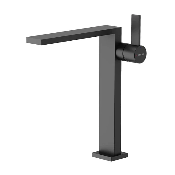 Смеситель Sancos Linn SC9020MB для раковины черный матовый