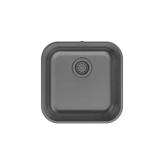 Кухонная мойка Iddis Mate MAT44GMi77 44,6*44,6 графит матовый