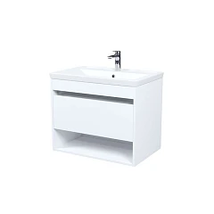 Тумба с раковиной Iddis Zodiac X 70 белая матовая