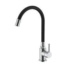 Смеситель Splenka S201.4406 для кухни с гибким изливом хром Смеситель Splenka S201.4406 для кухни с гибким изливом хром