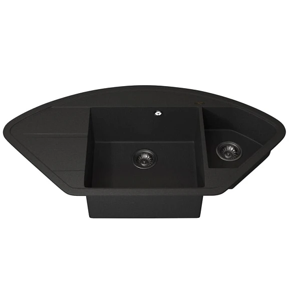 Кухонная мойка Uperwood Quartz UPD-06 100х51 черная матовая