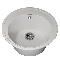 Кухонная мойка Uperwood Quartz UPD-01 51х51 белая матовая Кухонная мойка Uperwood Quartz UPD-01 51х51 белая матовая