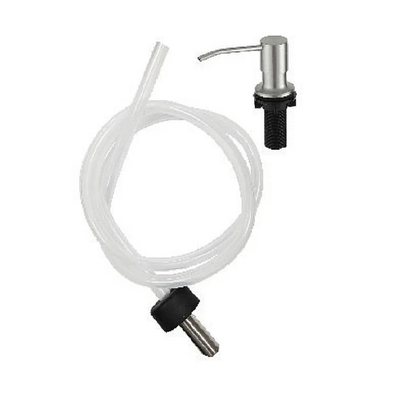 Дозатор Splenka S710.02.05 встраиваемый для кухонной мойки с удлинительной трубкой сатин