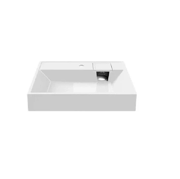 Раковина Uperwood Naomi 60*50 для установки над стиральной машиной с кронштейнами