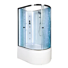 Душевая кабина AvaCan EM4511 110х80х210 L N с LED-подсветкой и гидромассажем без крыши Душевая кабина AvaCan EM4511 110х80х210 L N с LED-подсветкой и гидромассажем без крыши