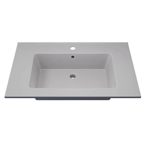 Мебельная раковина Uperwood Parma Quartz 75 белая (приобретается в комплекте с тумбой)