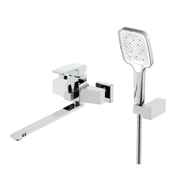 Смеситель Raglo R01.22 универсальный с душевыми аксессуарами хром