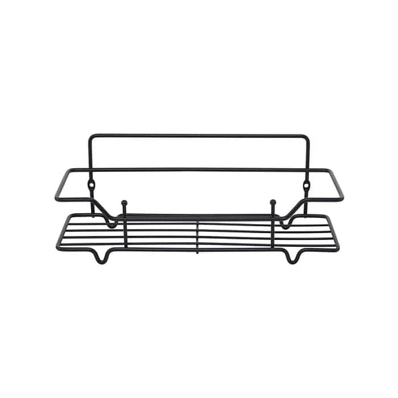 Полка Milardo Grid GRICS1BM44 черная матовая