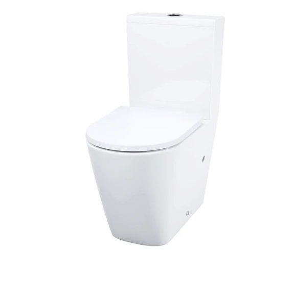 Унитаз-компакт Iddis Slide SLIRDSEi24 37*63 Tornado безободковый с крышкой-сиденьем микролифт