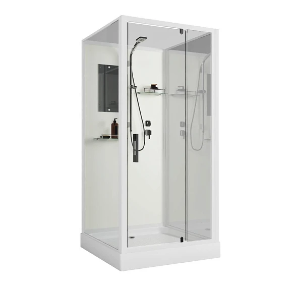 Душевая кабина Niagara Standart ST90/15Q/BK 90х90х200