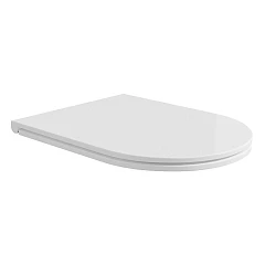 Крышка-сиденье Aqueduto для подвесных унитазов Ovo/Cone OVO/CON0510 Soft Close белый глянец Крышка-сиденье Aqueduto для подвесных унитазов Ovo/Cone OVO/CON0510 Soft Close белый глянец