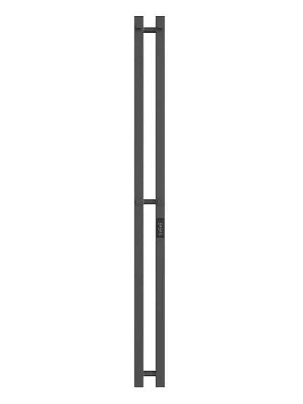 Электрический полотенцесушитель Двин X-2 Plaza Neo 8*140 L/R оружейная сталь