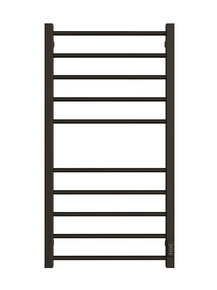 Электрический полотенцесушитель Двин S Plaza Neo 50*100 L/R черный матовый