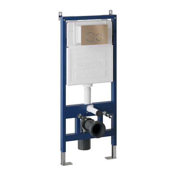 Система инсталляции Grossman клавиша золото матовое Galaxy