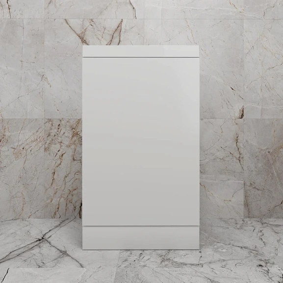 Тумба с раковиной Style Line Моно 50 L/R белый глянец