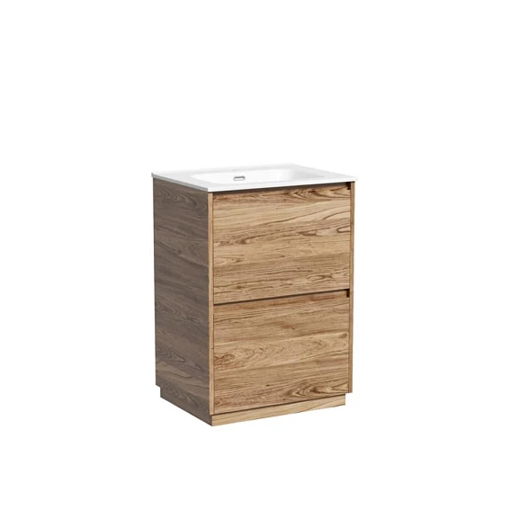 Тумба с раковиной Sancos Libra 60 напольная дуб чарльстон