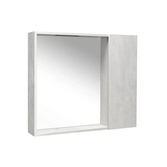 Зеркало-шкаф Viant Берлин VBER80C-ZSH 80 цемент L/R