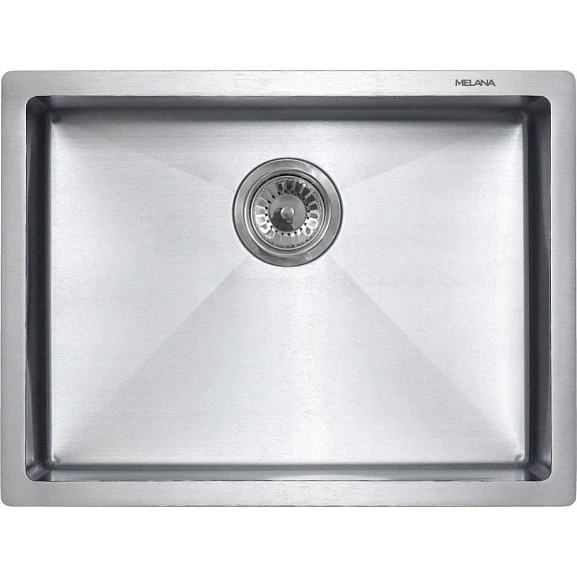 Кухонная мойка Melana ProfLine 58*44 врезная прямоугольная сатин