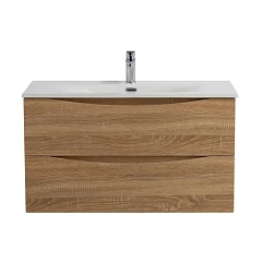 Тумба под раковину BelBagno Marino-Cer-N 100 Rovere Bianco