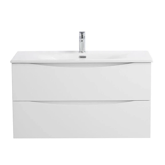 Тумба с раковиной BelBagno Marino-Cer-N 90 Bianco Opaco