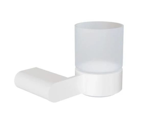 Стакан Knotlor Bliss SC102WY белый матовый