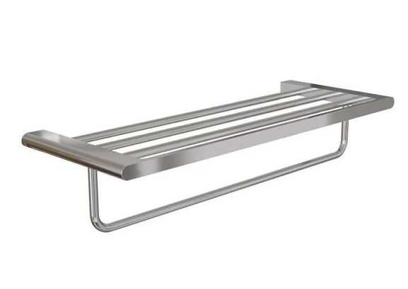 Полка для полотенец Knotlor Oval TR101C с держателем хром