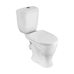 Унитаз-компакт Santeri Воротынский 37*67 косой выпуск с крышкой-сиденьем полипропилен